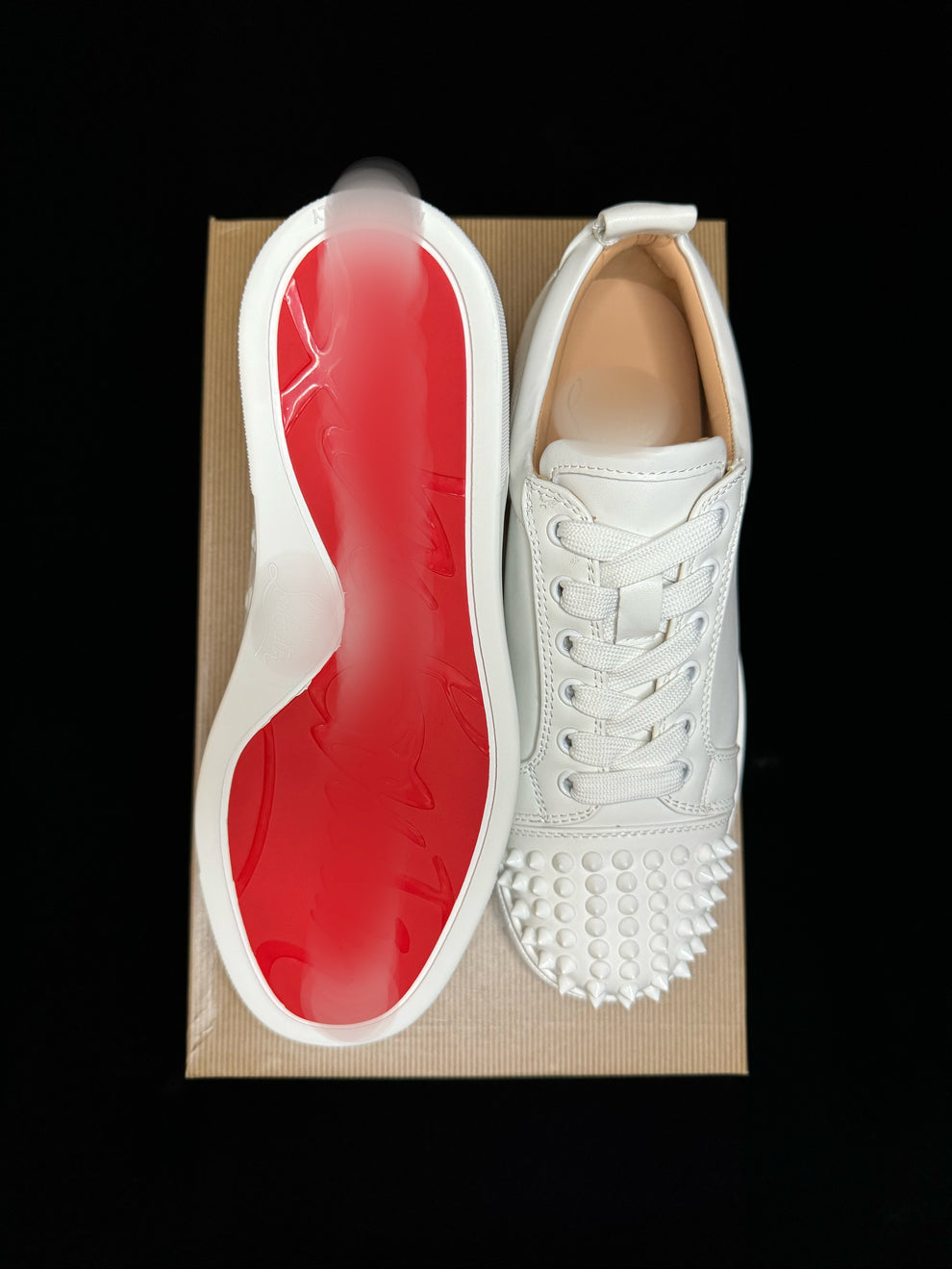 Red Bottom White
