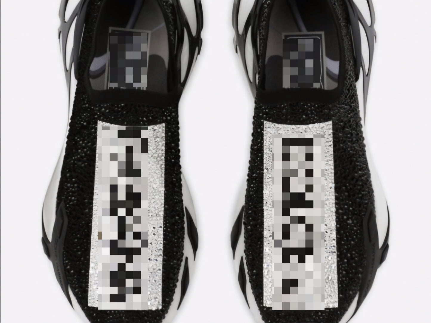 GA Black & White Rhinestone