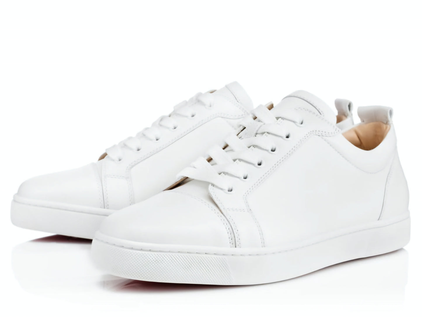 Red Bottom White No Spike